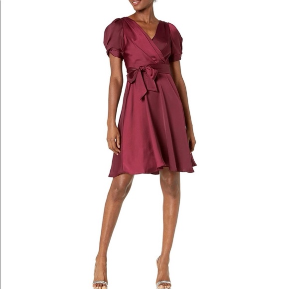 Dkny Dresses & Skirts - DKNY Wrap Fit and Flare Dress